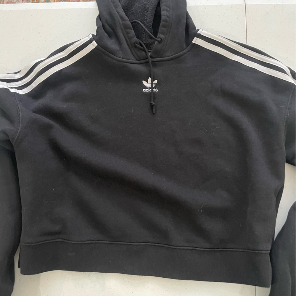 Adidas cropped hoodie